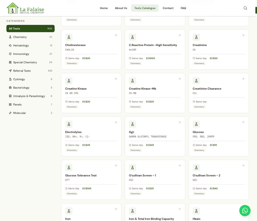 La Falaise Medical Laboratory — 4